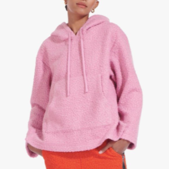 STAUD Bear Hoodie Rosebud